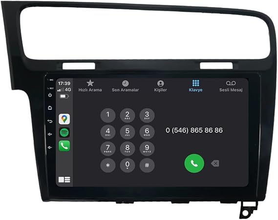 CARVOCAL Volkswagen Golf 7 Android Multimedya Sistemi (2013-2020) ((4GB RAM - 64GB HAFIZA))