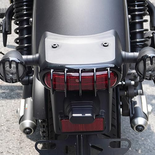 Tampa da luz dos sinais de mudança, proteção das luzes traseiras da motocicleta | Capas de luz LED p