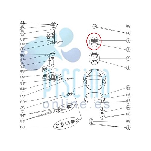 Tapa Filtro Marca AstralPool