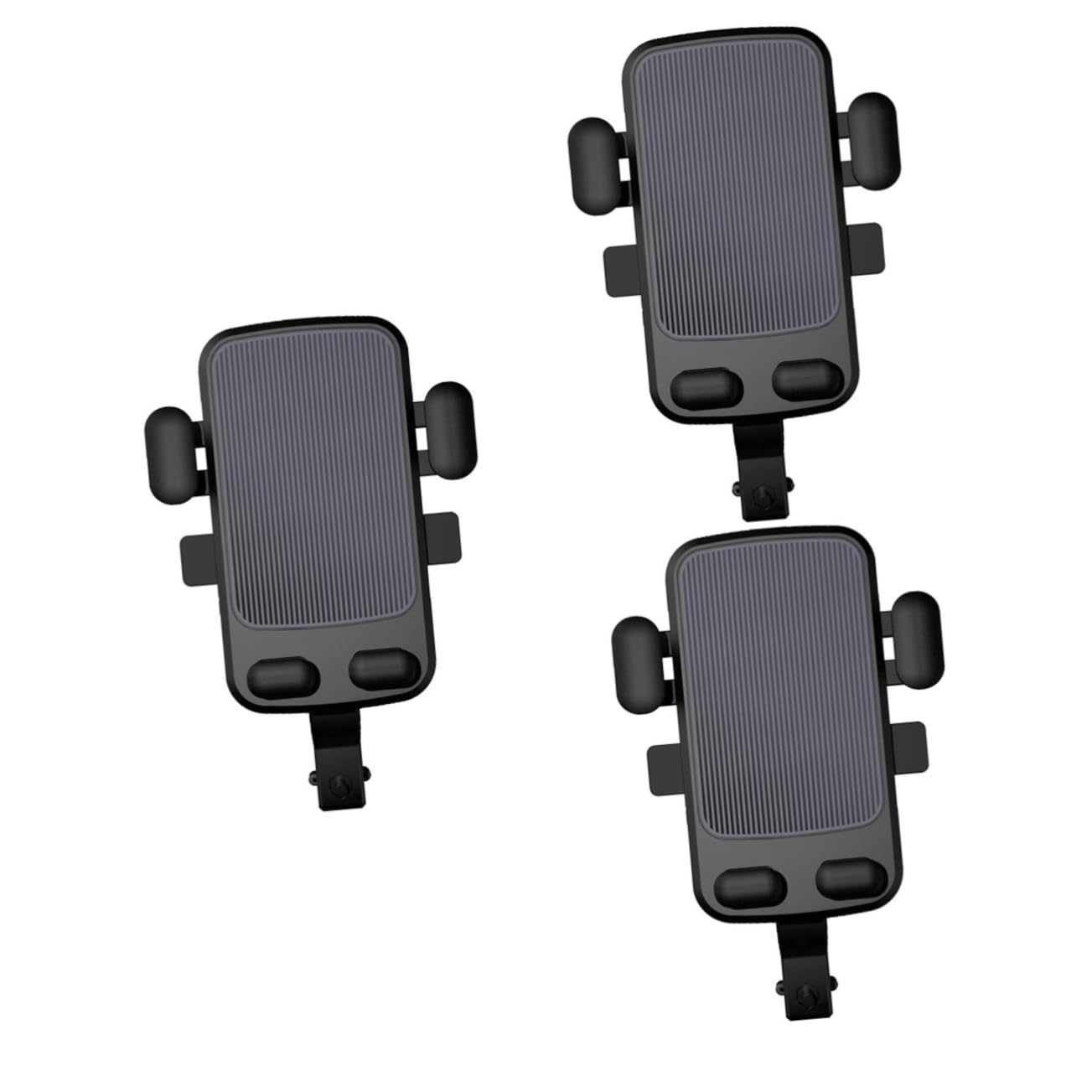 ULTECHNOVO 3pièces Support De Téléphone pour Vélo Support De Navigation Rotatif pour Smartphone Compatible avec Et Véhicule Électrique Installation Facile Et Sécurisée Accessoire