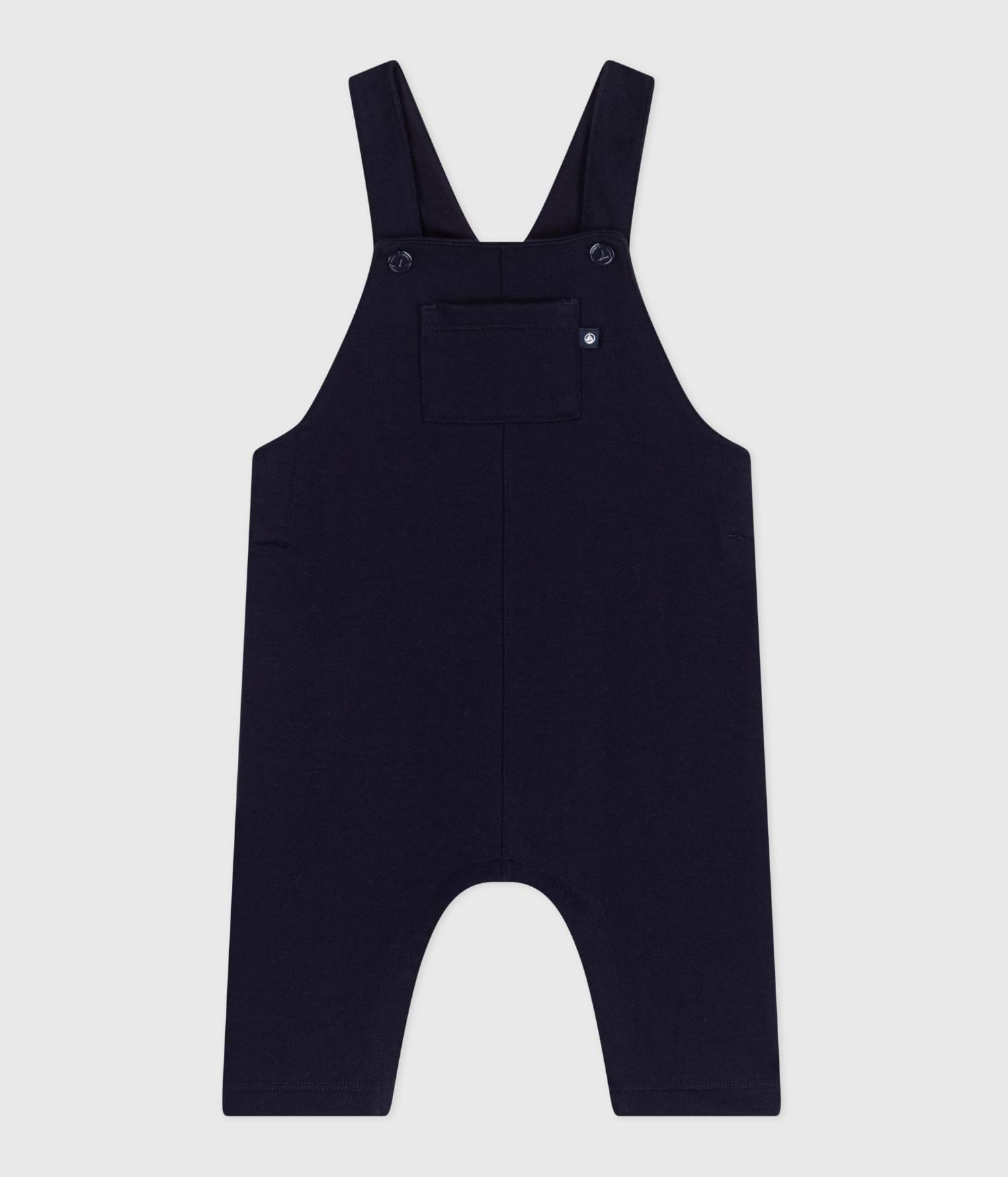 Petit Bateau Salopette Bébé En Coton Jambes Longues Unie A0dxd01 Abbigliamento GIORNO Bimbo 0-24 (Pacco da 1)