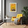 Postcard from Havana Retro Framed Wall Art Print A1 (84.1×59.4cm) Black, Wall Decor for Living Room, Bedroom, Office & Home, Ready to Hang, Art Gift #1