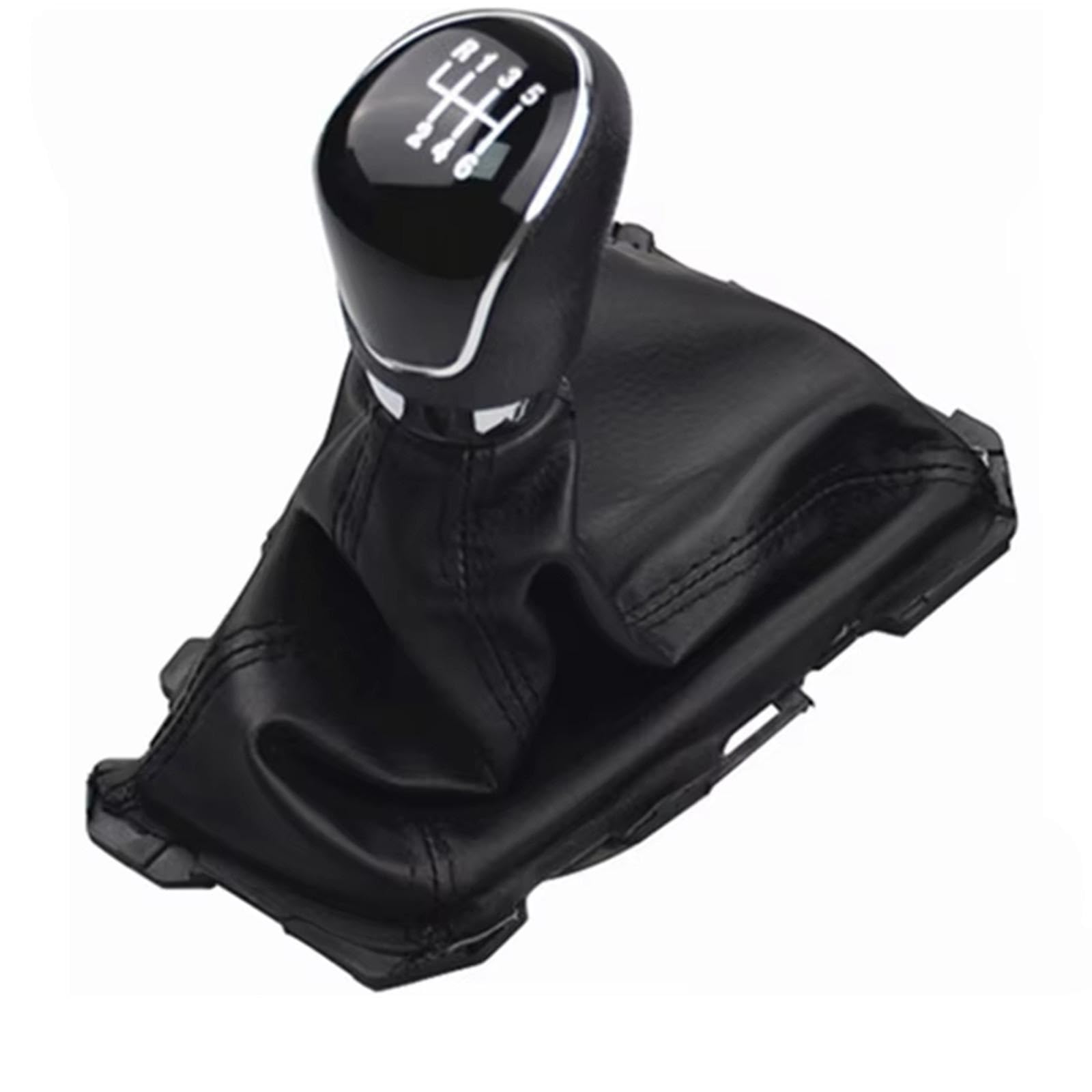 WSBOJXTH Gear Stick Compatible with Focus 3 MK3 1.6 2012-2016 Gear Shift Knob Manual 5 Speed 6 Speed Car Stick Gear Knob Shift Handball with PU(6 Speed)