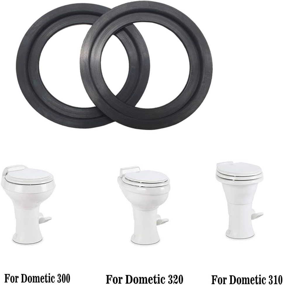 AIB2C 2 PCS Toilet Flush Ball Seal 385311658 for Dometic RV 300 310 320