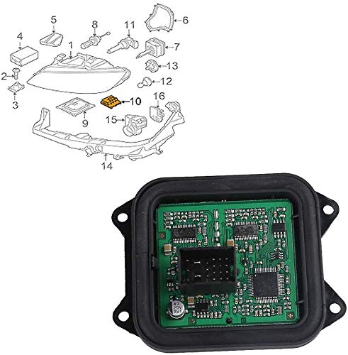 Drive Module Computer Headlight Controller Headlight Drive Control Unit Lighting Module 63117182396 for BMW E70 E90 E91 E92 E93 X5 X6 Z4