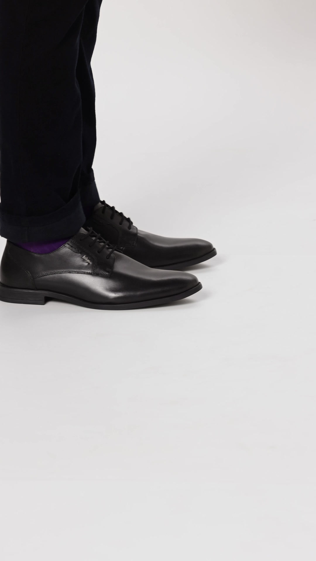 Buy Lee Cooper Men's LC7718E Black Formal Lace UP Shoes_40EU at