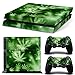 Produktbild BUCEN Anime Für PS4 Skin Für Konsole Und Controller Vinyl-Aufkleber, Für PS4 Aufkleber Wrap Cover Skin Full Set Langlebig Kratzfest 70103 Kratzfest