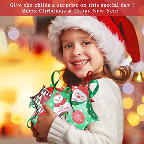 16 pezzi Scatole Regalo di Natale,Scatola Regalo
