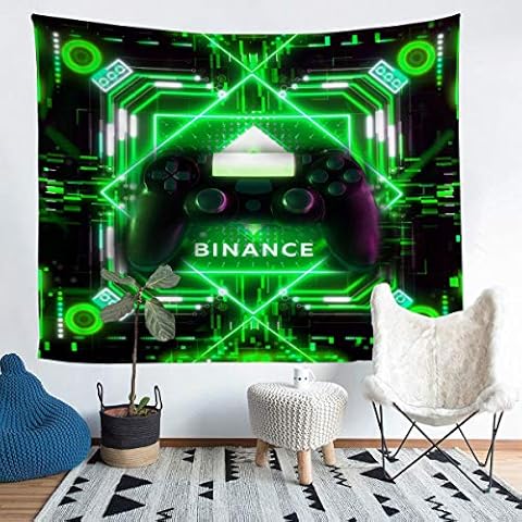 Homewish Tapiz para juegos Gamer, estilo moderno de ciencia ficción Cover