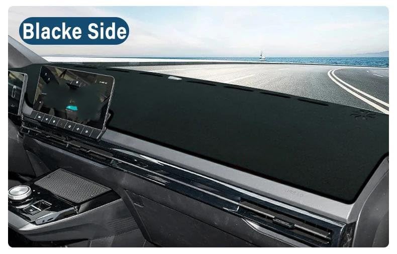 Tapis couverture tableau bord MG4 EV de qualité supérieure noir - 5