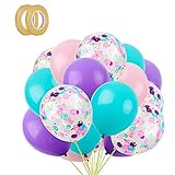 Mehrfachverwendung: Geeignet für Geburtstagsfeiern, Freundschaftsfeiern, Junggesellenabschiede, Raumdekoration, Einhornfeiern, Partys mit Meerjungfrauenmotiven usw. Wenn der Ballon platzt, macht es Spaß, Konfetti zu mischen.