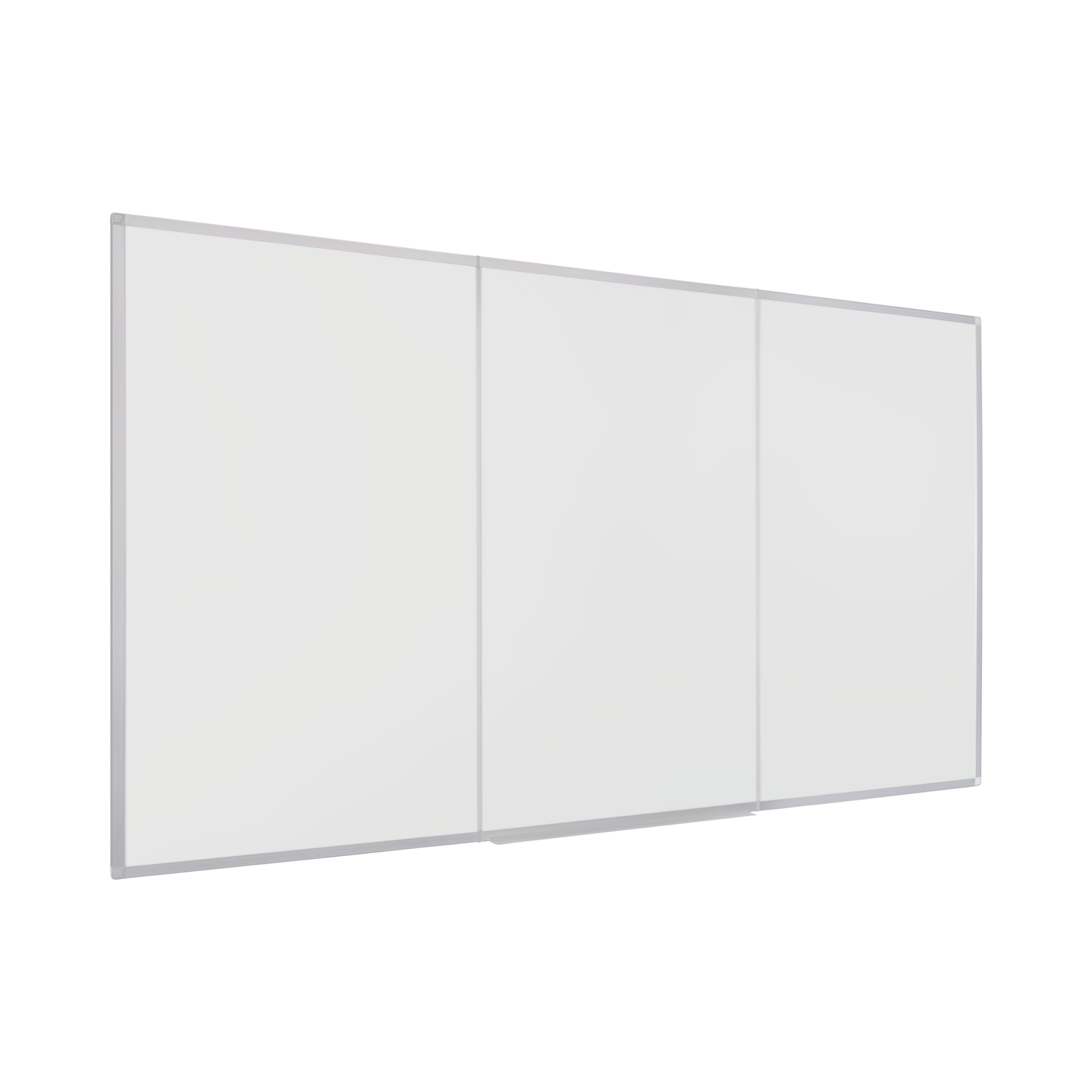 Bi-Office Outsize- Pizarra blanca magnética y modular, 180 x 100 cm, superficie en acero lacado, marco de aluminio y bandeja de rotuladores