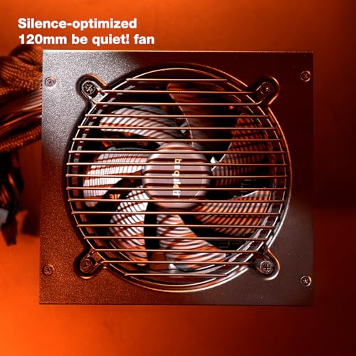 Image of be quiet! Pure Power 12 850W PSU | 80 Plus Gold | ATX 3.1 | PCIe 5.1 GPU Support Power Supply | Silent 120mm Fan | High Performance 12V-Rail | Black | BP004US | 10 Year Warranty