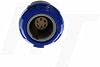 HangTon 1P Colorful Medical Plastic Connector Circular Male Straight Plug PAG Push-Pull 2pcs (8 P, Plug)