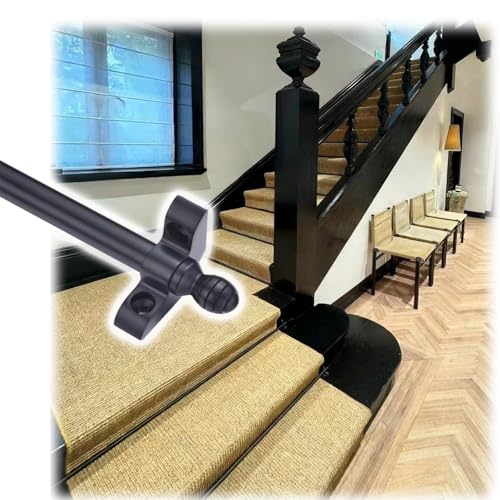 Barras para alfombras de escaleras residenciales y soportes de latón duro