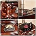 Wooden Vintage Gramophone Record Player, Retro Phonograph Record Players,Audio Turntables Vinyl Music Player,Decorative Gramophone Player with USB Play & Remote Control for Home/Christmas/Party