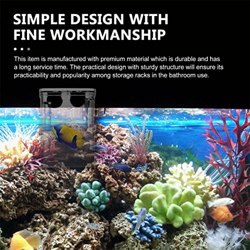 Mipcase Fish Breeder Box, Fish Breeding Box Juvenile Fish Breeding Box Aquarium Isolation Box Plastic Small Fish #TOP7