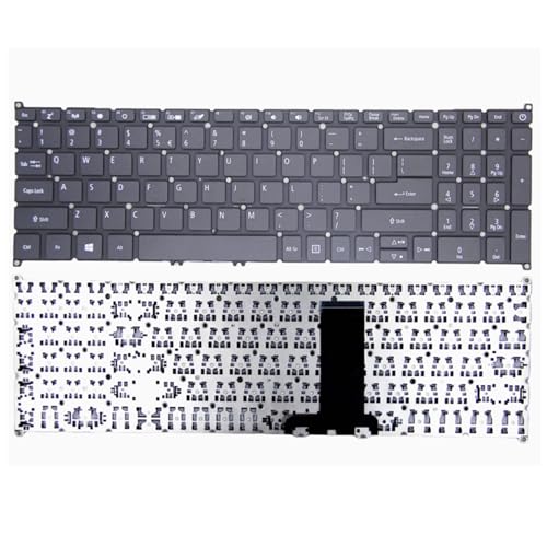 Clavier Acer Aspire Spin A317-52 noir version US pour le remplacement de votre ordinateur