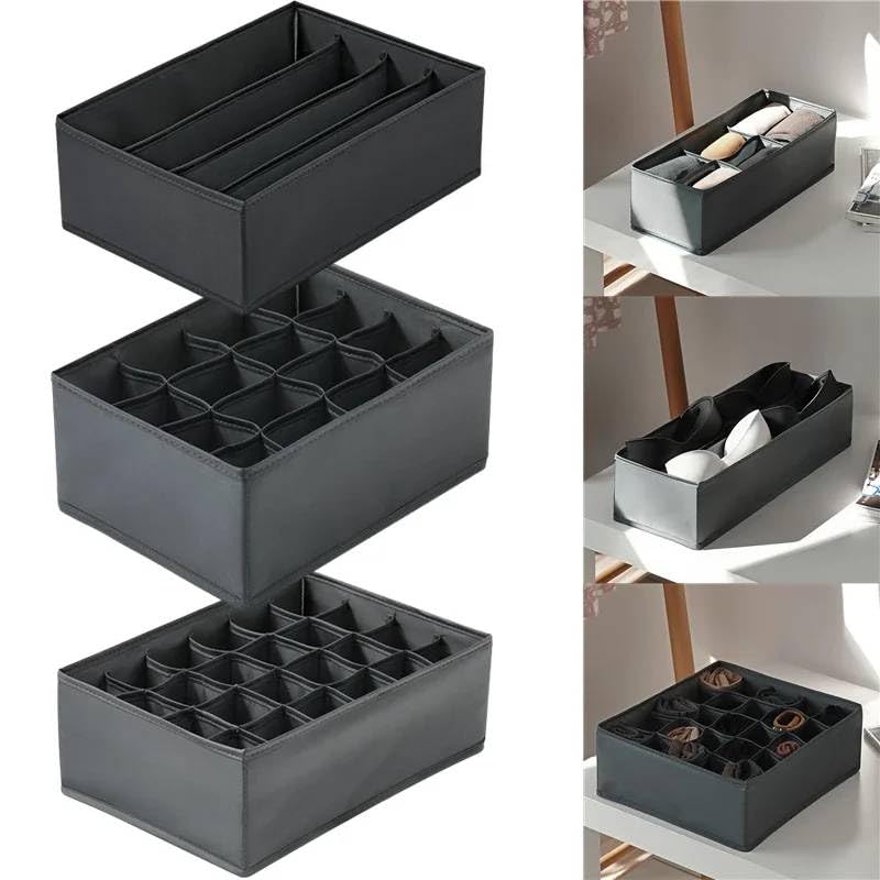 Ultimate Clothing Drawer Organizer: Maximize Space with Adjustable Dividers for Socks Underwear Bras Jeans & More-image-44