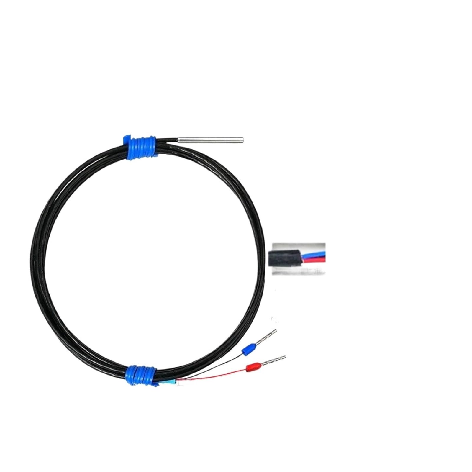 Sensor de temperatura NTC 10K, sonda termistor impermeable, acero inoxidable resistente al aceite(Customize Others.)
