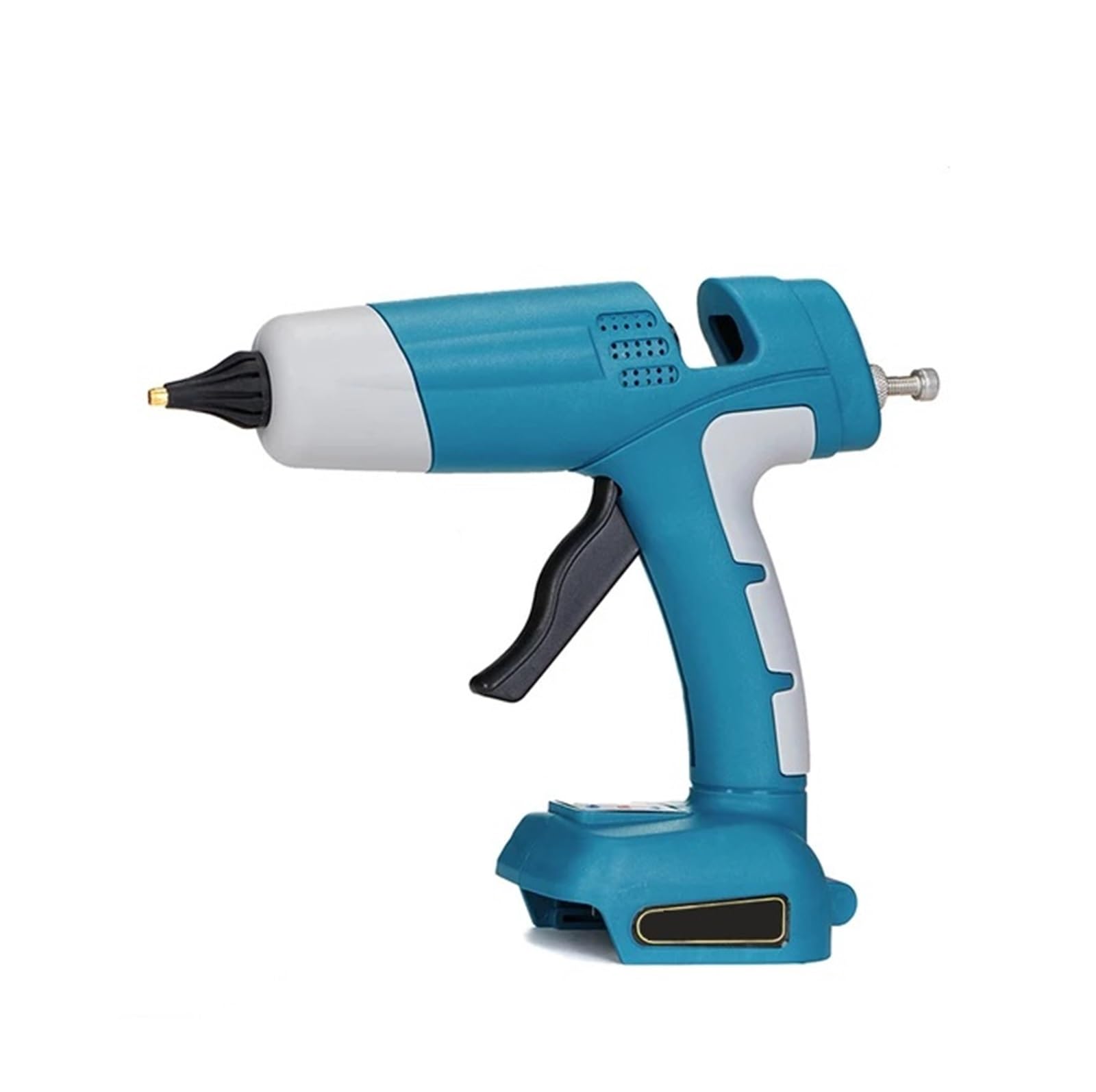 Household Electric Hot Melt Glue Machine Cordless Lithium Extrusion Tool for 11mm Stick(NO Battery)