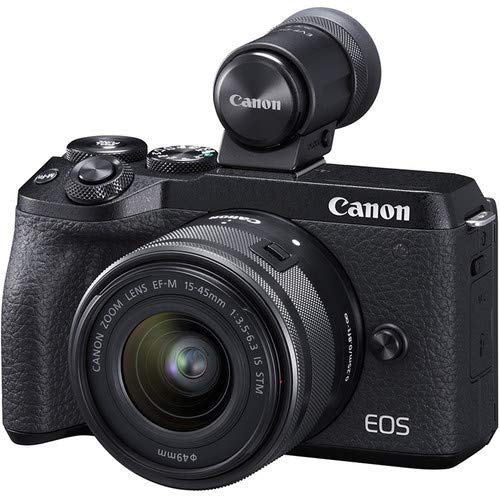 Canon EOS M6 Mark II・EVF-DC2セット Amazon.com : Canon EOS M6 Mark II Mirrorless Digital Camera