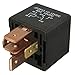 Car Relay 12v 80 AMP 5-Pin SPDT Split Truck Boat Spotlight Changeover Relay, Replacement RY116 Relay (2)