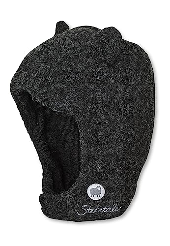Sterntaler Schalmütze de lana pura: gorro pasamontañas cálido para proteger a tu bebé del frío