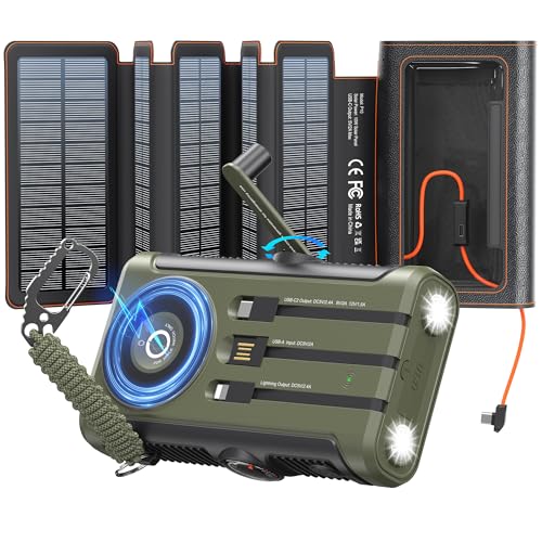SISIXILE 20000mAh Foldable Solar Charger