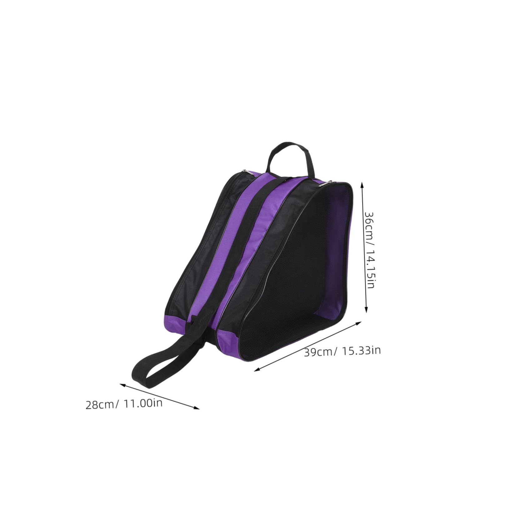 Abaodam 2piezas Bolsa para Patines de Hielo Unidades Gran Capacidad con Múltiples Compartimentos Cómoda de Llevar para Patinadora Artística