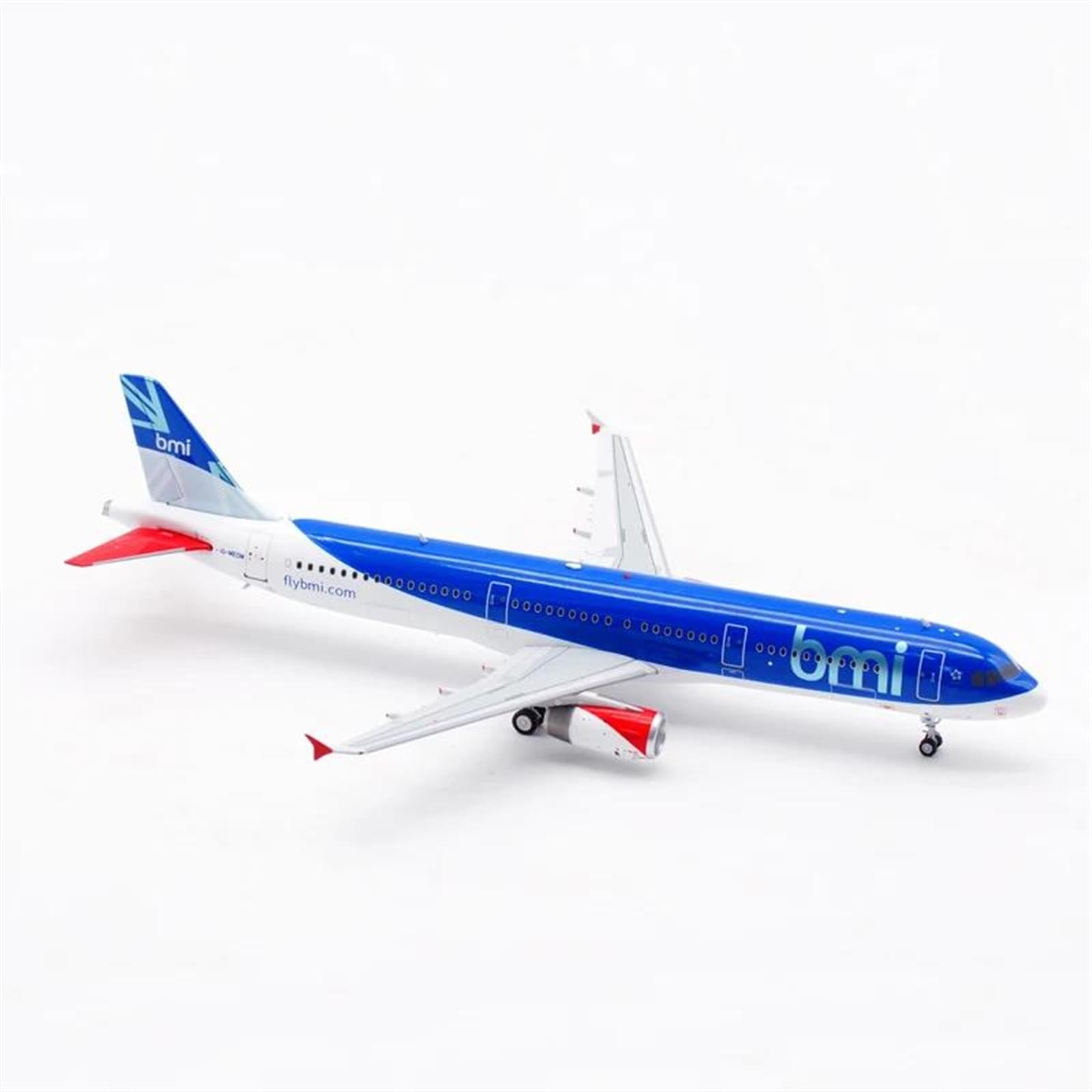 Modello in Piccola Scala Aerei Scala 1.200 per British Airways A321 G-MEDM Diecast da Collezione in Metallo Kit di Costruzione di Modelli in Miniatura per l'aviazione