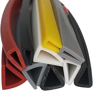 U-Seal Channel Edge Protector Sheet,U Channel Edge Trim Seal,Seal Strip,U Shape Rubber Channel Edge Trim Rubber Seal Sound Insulation and Windproof(3.28Ft),Black,15X15mm (Color : Grey, Size : 15X15m