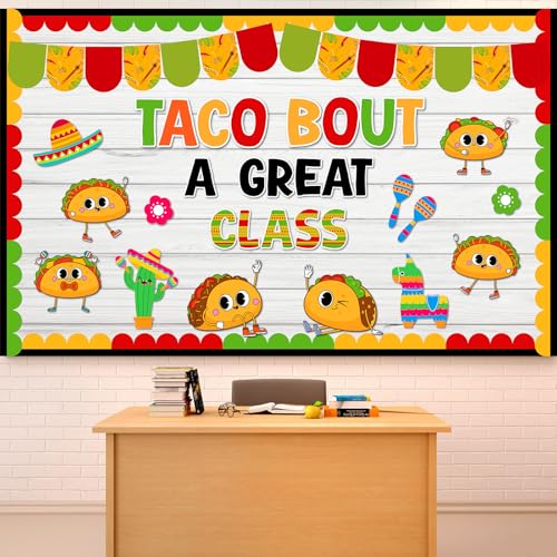 Tableau d'affichage mexicain : la solution pour raviver une salle de classe terne en automne