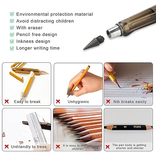 BOXOB 6pcs Eternal Pencils - Image 4