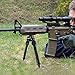 UUQ QV8 6-9 Inches Tactical Rifle Adjustable Bipod for Hunting and Shooting, Mount Base for Mlok Handguards, Directly Attach to M-Rail System, w/Spike Feet (Integral Model)