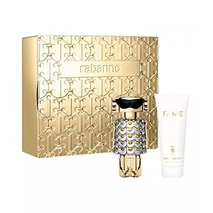 Paco Rabanne Fame 2-Piece Set for Women, (2.7 Oz Eau De Parfum Spray + 3.4 oz Body Lotion)