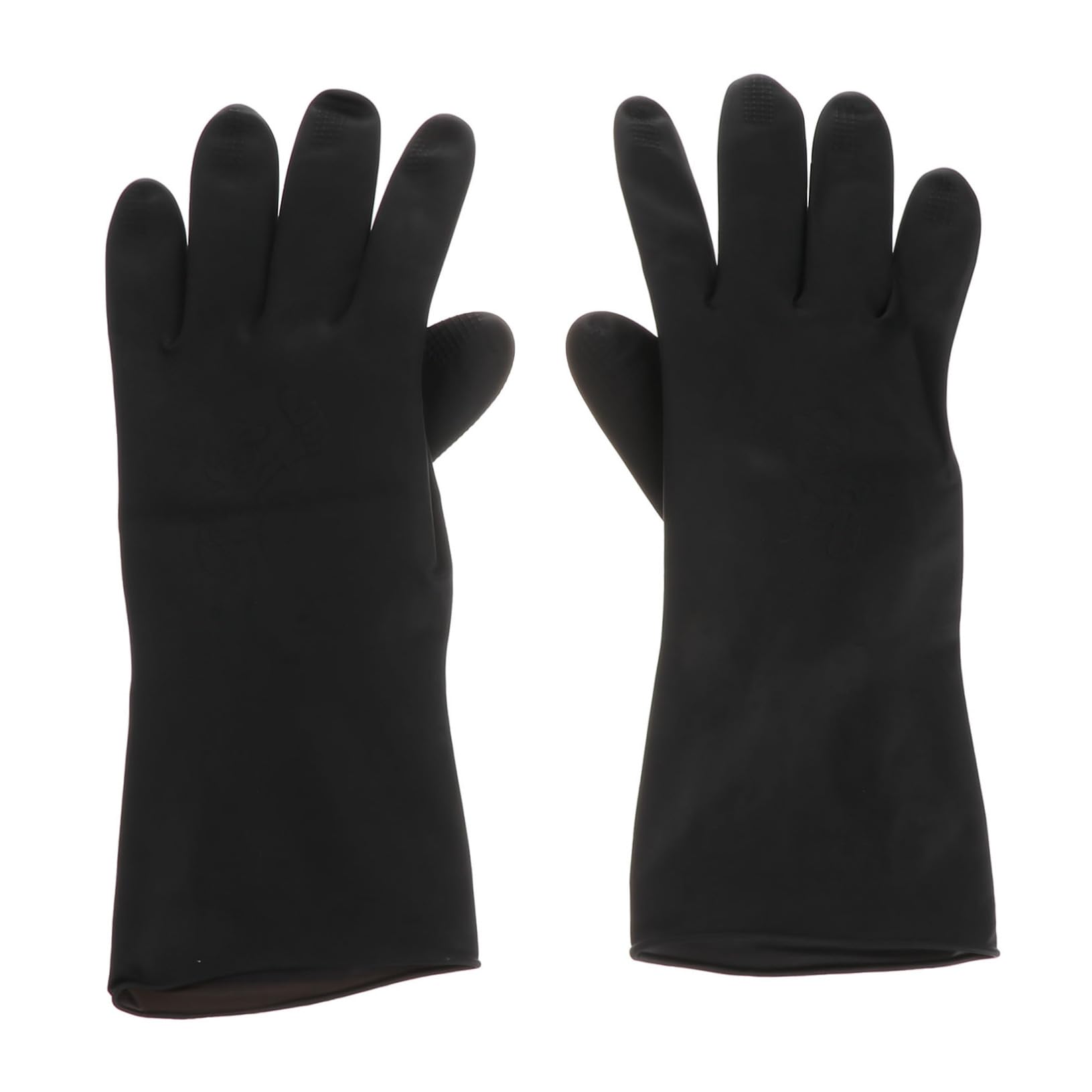 Didiseaon Hair Shampoo Gloves Men Women Barber Gloves Non-slip Dye Cleaning Black