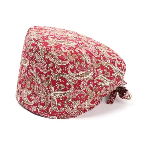 Nurse Hat for Surgeons - One Size Fits All for Long Shifts in Clinic - Cap for Men & Women -ScrubCap1909