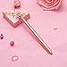 PASISIBICK Crown Top Pens,Fantastic Gift for Women,Metal Ballpoint Pens with Black Ink(8PCS)