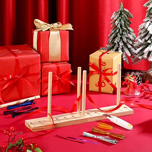 Willbond WILLBOND-WOODEN MAKER TOOL-01 Bow Maker For Bow Ribbon Wreath Wooden Maker Tool thumb #5
