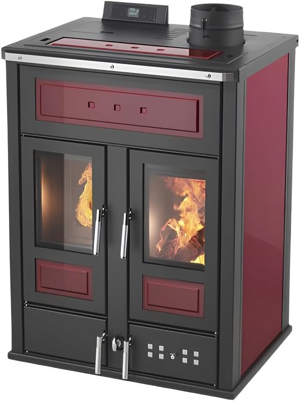 Termostufa Klover Bi Fire Mid Legna/Pellet - 17,3 kW