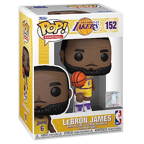 Funko Pop! NBA: Lakers - Lebron James #6 - Figura de Vinilo Coleccionable - Idea de Regalo- Mercancia Oficial - Juguetes para Niños y Adultos - Sports Fans - Muñeco para Coleccionistas y Exposición