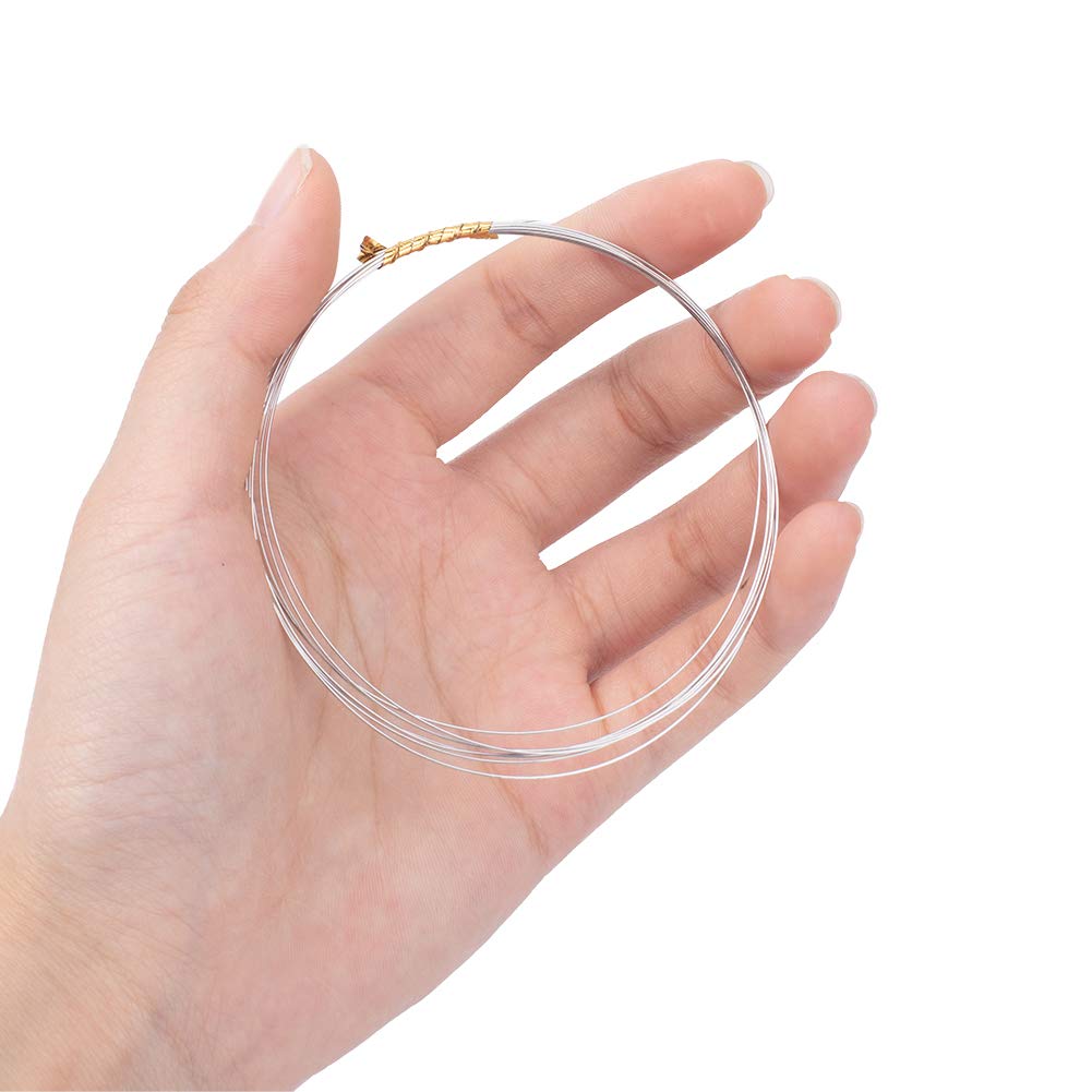 Filo artistico in argento placcato antiossidante calibro 10, 12