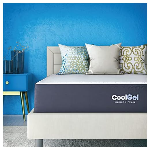 Classic Brands Cool Gel Ventilated Memory Foam 10-Inch Mattress | CertiPUR-US Certified | Bed-in-a-Box, Full
