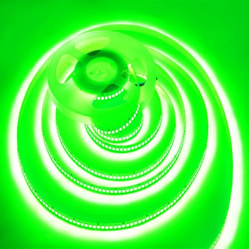 Image of LED Strip Lights,AC110-130V Dimmable 20000LM 33ft /10m SMD 2835 1200 LEDs Waterproof IP44 LED Lights Strip Ribbon, More Brightness Than Low Voltage LED Strip Lights (Green)