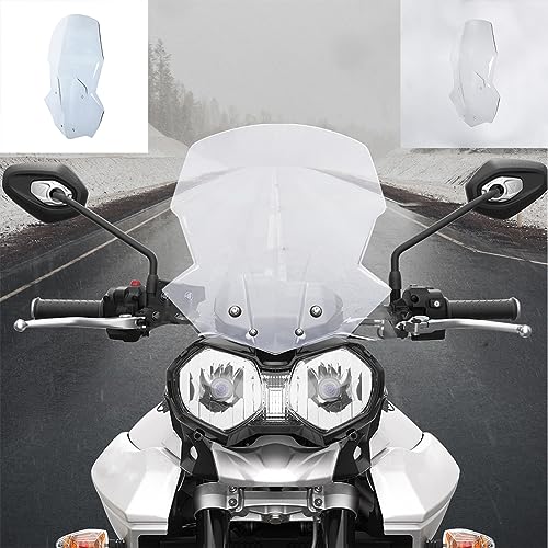 Triumph Tiger 800 Windshield 2018-21 Double Bubble Clear