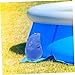 BESPORTBLE 8pcs Pool Cover Weights PVC Hanging Bags for Above Ground Pools Leakproof Winter Accessories Easy Install Cover Water Bags