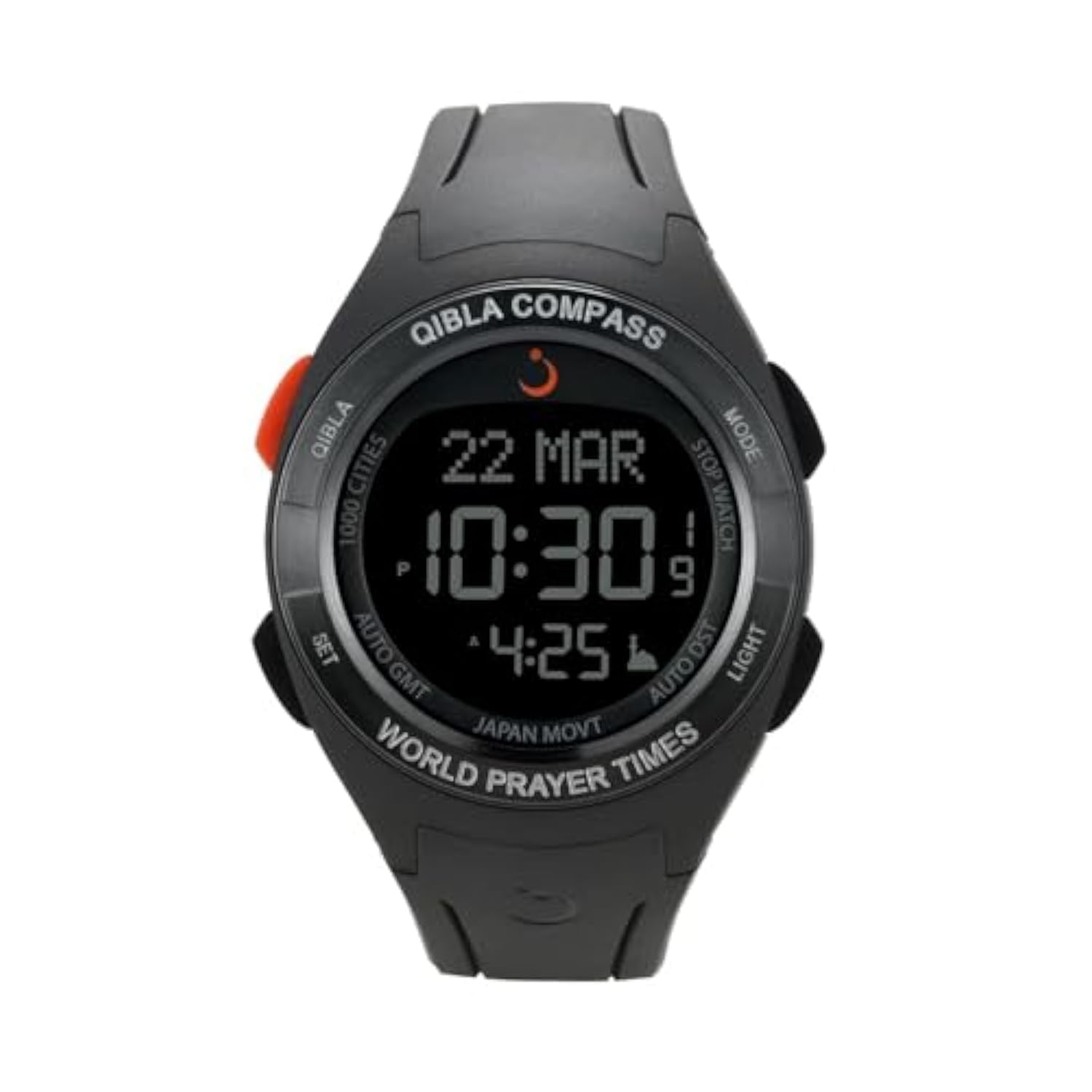 Al Fajr WQ-18 Compass Watch (Black)