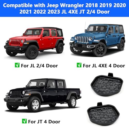 Portavasos para Jeep Wrangler JL 2018-2026 miniatura 2