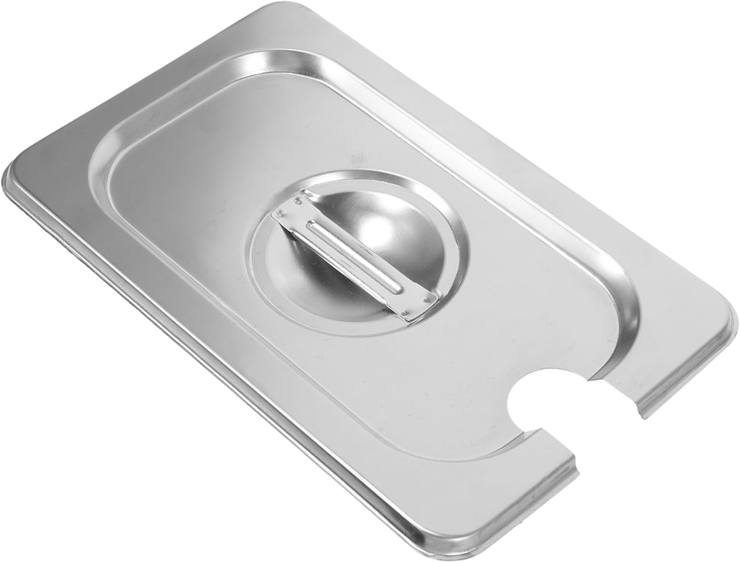 GLEAVI Stainless Steel Food Container Lid Multi Functional Cover for Jam Desserts and Snacks Lightweight Design for Easy Handling for Home Commercial Use